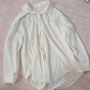 Cream Button-Up Shirt